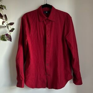 Banana Republic Mens Red Shirt